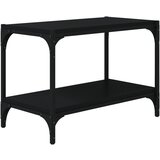 Maison Chic TV omarica - TV enota - Televizijska omarica črna 60x33x41 cm inženirski les in jeklo, (21701106) Cene
