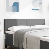 LED glava kreveta Svijetlo siva 160 cm Kordura tekstil | shoptok.hr