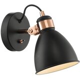  Där Lighting FRE0722 - Zidni spot FREDERICK 1xE14/40W/230V, u crnoj boji Cene
