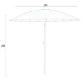 Zuiver Bež senčnik ø 250 cm Sunshine – | Shoptok.si