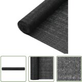  The Living Store Zaščitna mreža črna 1x10 m HDPE 75 g/m² - Mreža Za Zasebnost, (21743314) | Shoptok.si