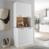 Lesnina XXXL BIFE OMARA bela, barve hrasta | Shoptok.si