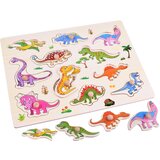  Lesena sestavljanka dinozavri 11 elementov | Shoptok.si