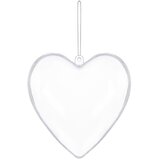  Prozirno srce od akrila 7 cm | shoptok.hr