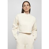 Urban Classics Ladies Cropped Oversized Sweat High Neck Crew whitesand | shoptok.hr