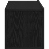 TV ormar Zidne Crni hrast 100 x 30 x 30 cm Konstruirano drvo | shoptok.hr