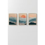 Wallity dekorativna slika 3Dartsohoset132, 33x48cm, 3 dela | Eponuda.com