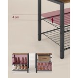  Samostojeća vešalica NAVOR braon/crna | Eponuda.com