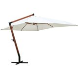  Suncobran sa bočnim nosačem 300 400 cm bijeli | shoptok.hr