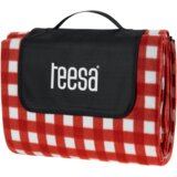 Teesa izolirana deka za piknik 200x300 cm - crvena karirana | shoptok.hr