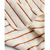 Kave Home Oranžna/bež frotirna bombažna brisača 50x90 cm Dorane – | Shoptok.si