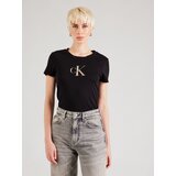 Calvin Klein Jeans Majica zlatna / crna | shoptok.hr