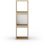 Marckeric Bijela/u prirodnoj boji biblioteka u dekoru hrasta 32x99,5 cm Lofty – | shoptok.hr