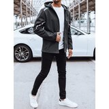 DStreet Dark grey men's softshell jacket from Cene