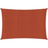 vidaXL Senčno jadro 160 g/m² terakota 4x6 m HDPE, (20965024) | Shoptok.si