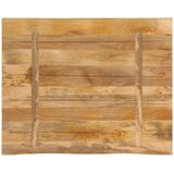 Stolna ploča 90 x 80 x 3,8 cm masivno drvo manga sa živim rubom | shoptok.hr