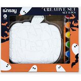 Sinsay Set za bojanje s Halloween motivom - gipsana bundeva | shoptok.hr