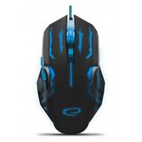 Esperanza MX403 Apache 6D USB žična optična igralna miška, modra | Shoptok.si