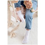 Milena Children's Lace Socks White | Shoptok.si