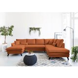 P & B SEDEŽNA GARNITURA, mikrovlakna terakota | Shoptok.si