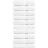  Ručnici za ruke SOLUND 10 kom bijeli 50 x 100 cm 600 gsm | shoptok.hr