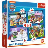 Trefl puzzle 4u1 Paw patrol | shoptok.hr