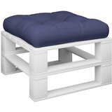  Jastuk za palete tamnoplavi 50 x 50 x 12 cm od tkanine | shoptok.hr