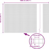 vidaXL Varjena žica Rdeča 1.5x10 m jeklo | Shoptok.si