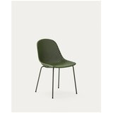 Kave Home Tamno zelena metalna vrtna stolica Quinby – | shoptok.hr