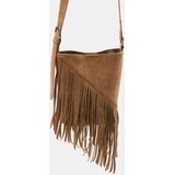 Sinsay Crossbody torba od imitacije brušene kože s resama | shoptok.hr