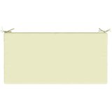  Jastuk za sjedalo SOEST 100% poliester Krem 120 x 80 x 15 cm - Krem 120 x 80 x 15 cm Poliester | shoptok.hr