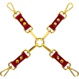 Bondage in Luxury Hogtie Red