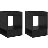  Konačna Stolić 2 pcs Crni hrast 40 x 40 x 56 cm | shoptok.hr