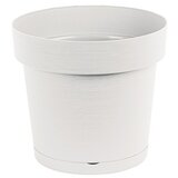  Cvetlični lonec Melrose (Zunanje dimenzije (Ø x V): 30 x 25,5 cm, Plastika, Bela) | Shoptok.si