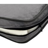 SOFA za pse siva 81 x 43 x 31 cm od pliša i umjetne kože | shoptok.hr