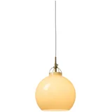 748006 - Visilica na sajli TOSCANA 1xE27/40W/230V prečnik 27 cm bež/mesing