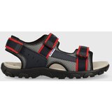 Geox Otroški sandali mornarsko modra barva | Shoptok.si