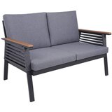 Garden Pleasure Temno siva aluminijasta vrtna garnitura za 4 osebe Denia – | Shoptok.si