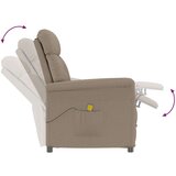 Masažna stolica Taupe Mikrofibra | shoptok.hr