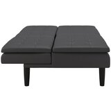 Støraa Siva sklopiva sofa od imitacije kože 191 cm Maine – | shoptok.hr