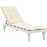 vidaXL Jastuk za ležaljku krem (75 + 105) x 50 x 3 cm | shoptok.hr