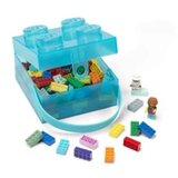 Lego Kutija za užinu sa ručkom - Prozirno svetlo plava | ePonuda.com