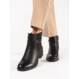 Shelvt Women's black ankle boots | shoptok.hr