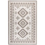 Elle Decoration Smeđi/krem vanjski tepih 80x150 cm Gemini – Cijene