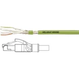 806623 RJ45 omrežni kabel CAT6a S/FTP 10 m zelena PUR plašč, pletena zaščita, zaščita iz folije, prožen notranji vodnik 1 kos, (20417611)