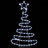  LED svjetleći ukras božićno drvce LOVIISA 100 LED lampica - Hladna bijela | shoptok.hr
