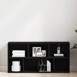  Biblioteka crni hrast 50x25x104 cm Inženirsko drvo | shoptok.hr