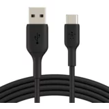 Belkin Kabel CAB001bt2MBK Boost Charge, USB-C + USB-A, 2 m, črn