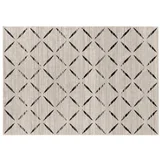 Bež tepih od mješavine pamuka 68x110 cm Modesto –