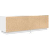 vidaXL TV ormarić s LED svjetlima bijeli 160,5x41x50 cm | shoptok.hr